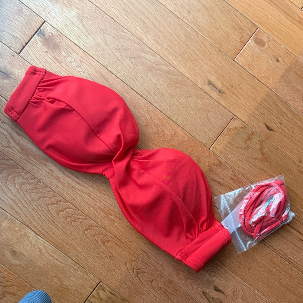 Victoria's Secret Vibrant Red Bikini Set
